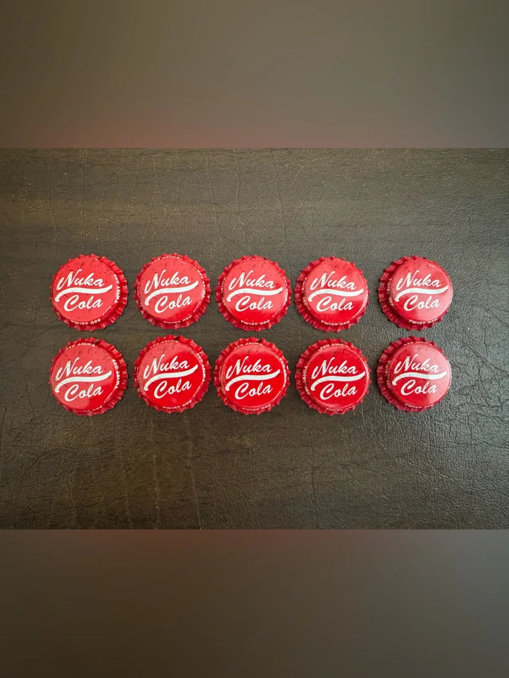 Fallout - Nuka Cola Bottle Caps (Authentic)